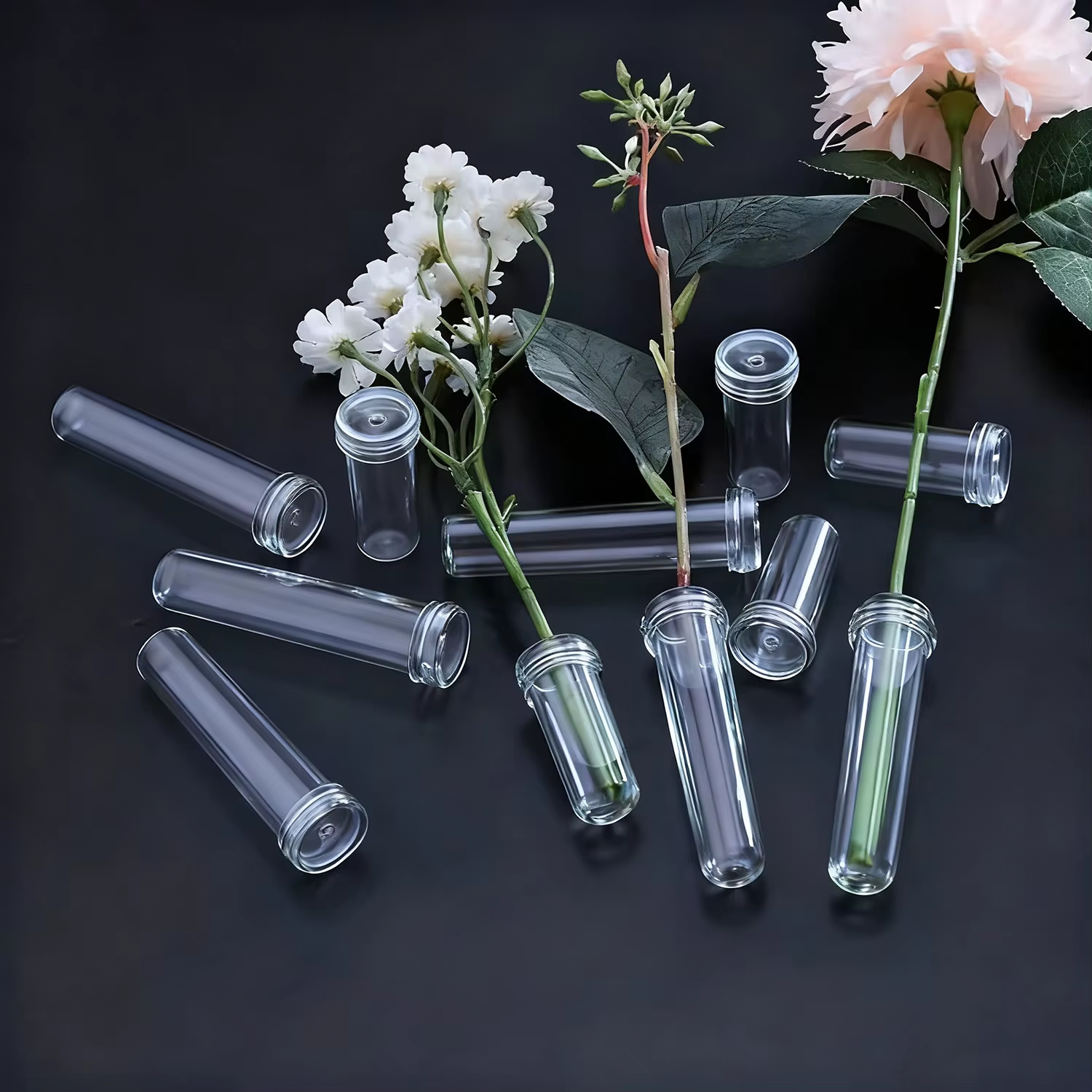 Tube de Nutrition de fleurs fraîches en plastique