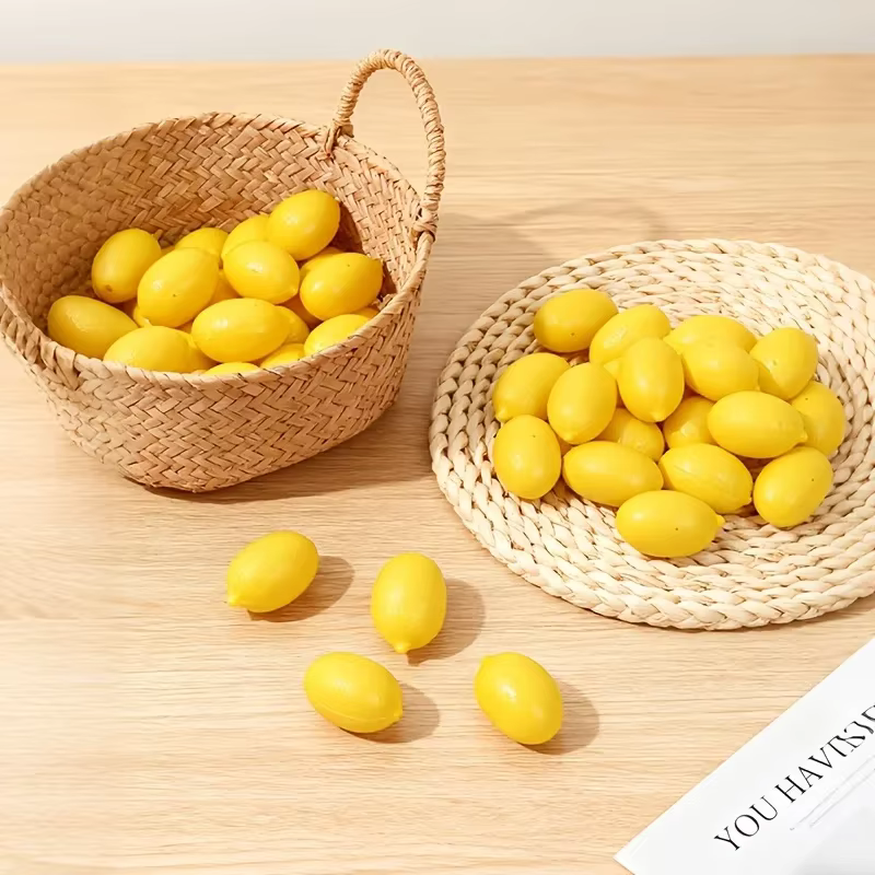 20 mini-citrons artificiels