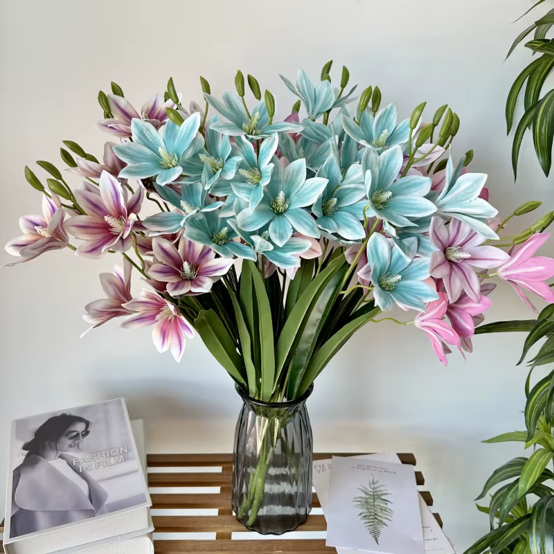 Branche de fleur de magnolia d'impression 3D