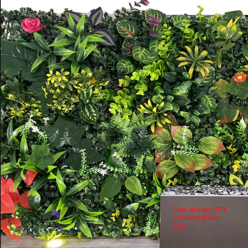 Pelouse artificielle en plastique 25x25cm