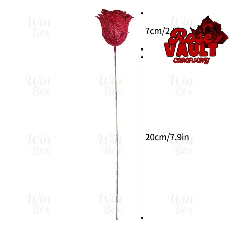 Bouquet artificiel scintillant 2026