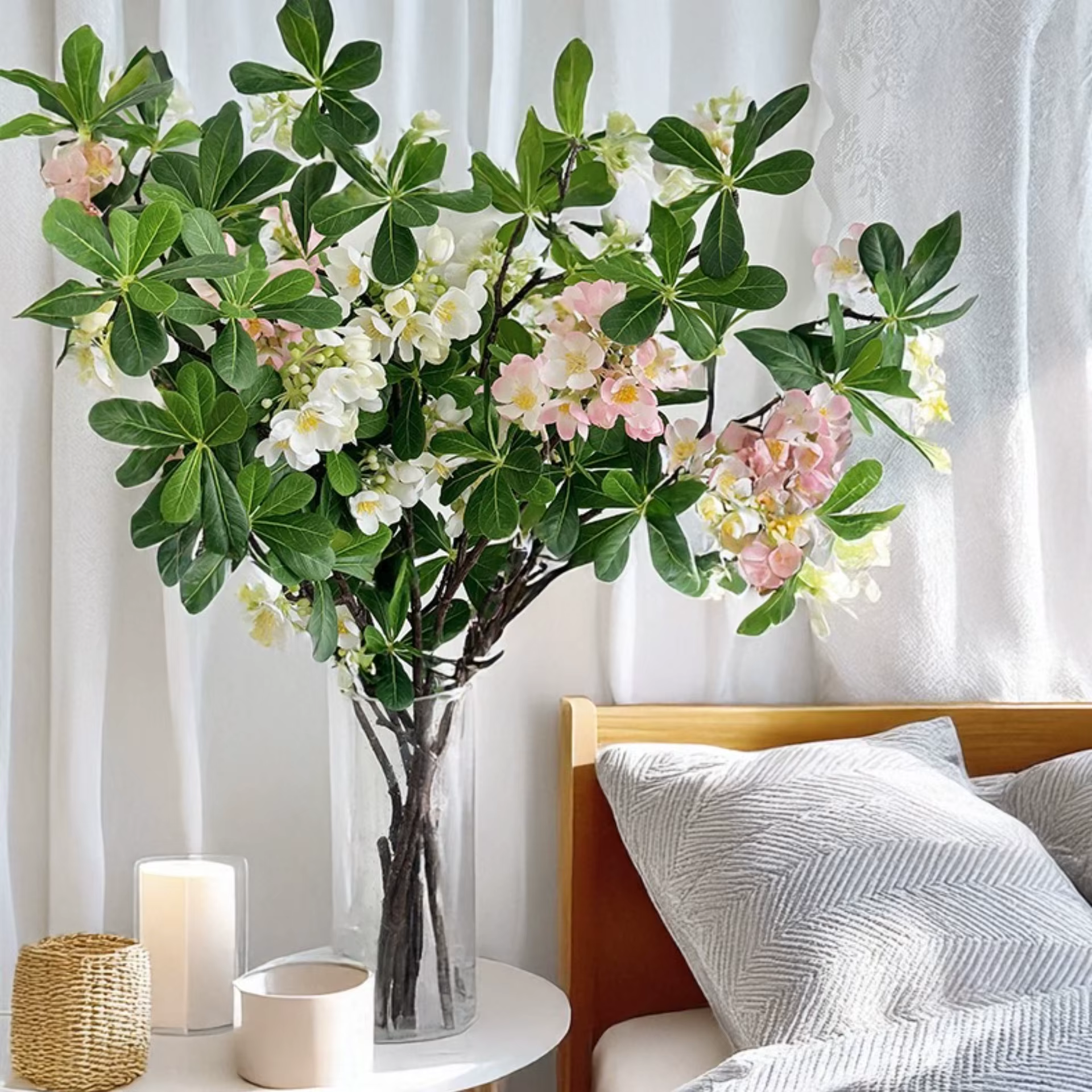 Feuille de Pittosporum artificielle de 33 pouces