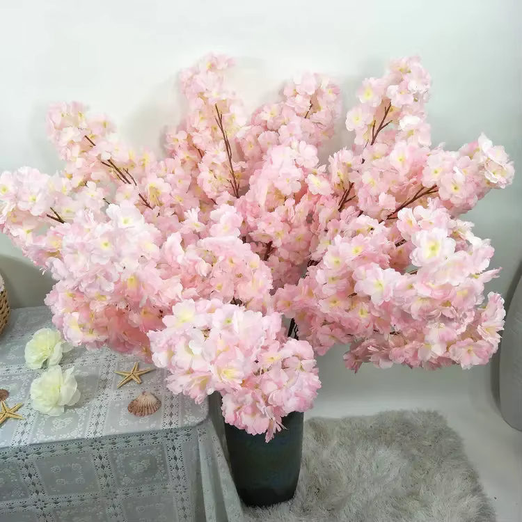 Branches de fleurs artificielles, 110cm, décoration pour la maison, mariage