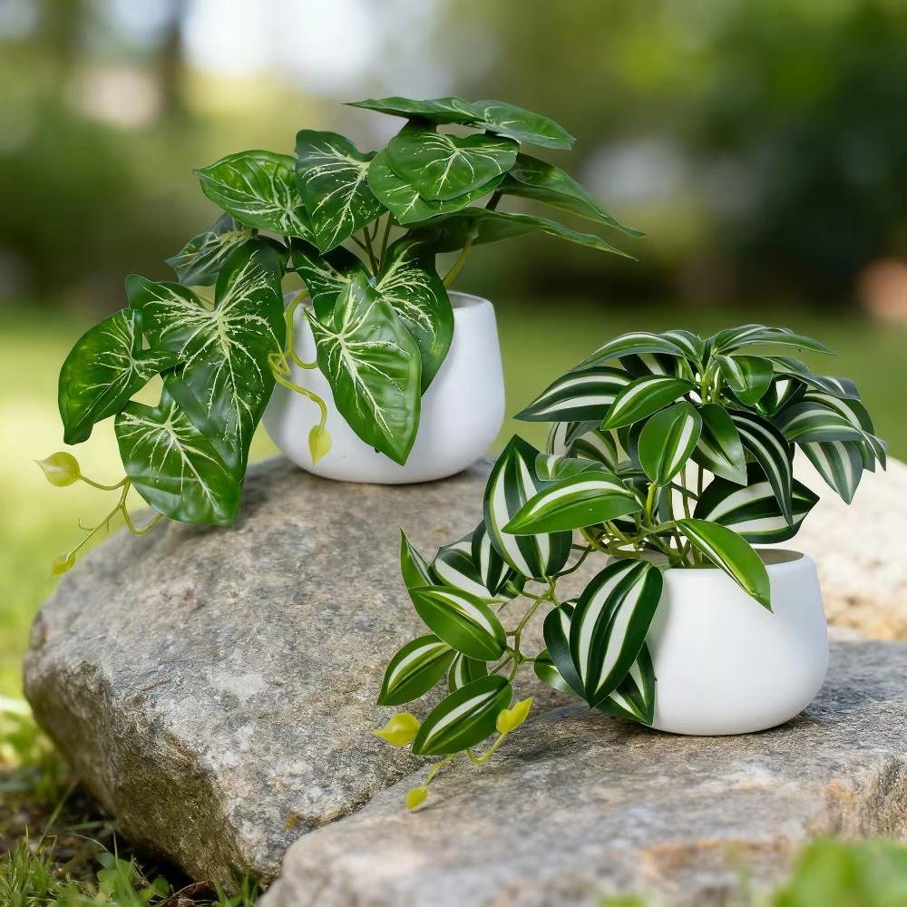 1 pièce, plante artificielle en pot