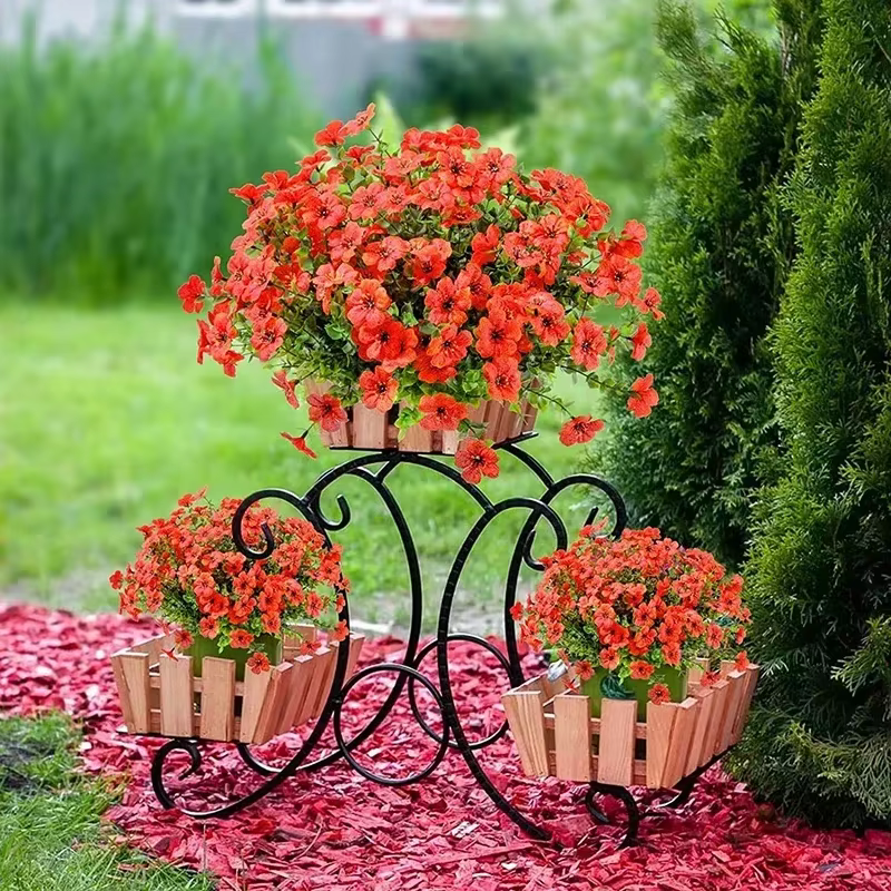 Fausses fleurs d'extérieur résistantes aux UV