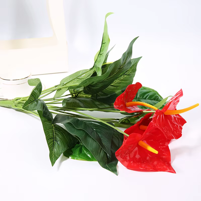 18 Têtes de Fleurs Artificielles de 50cm