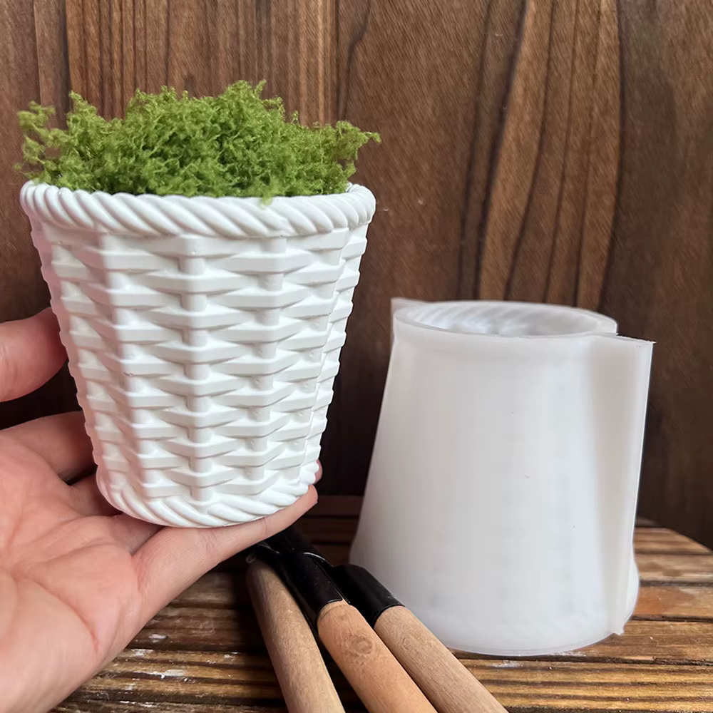 Panier tissé Pot de fleur