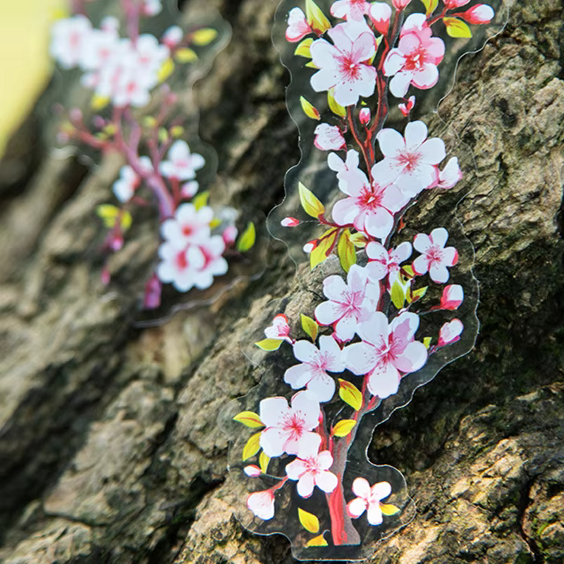 Autocollants fleurs plantes