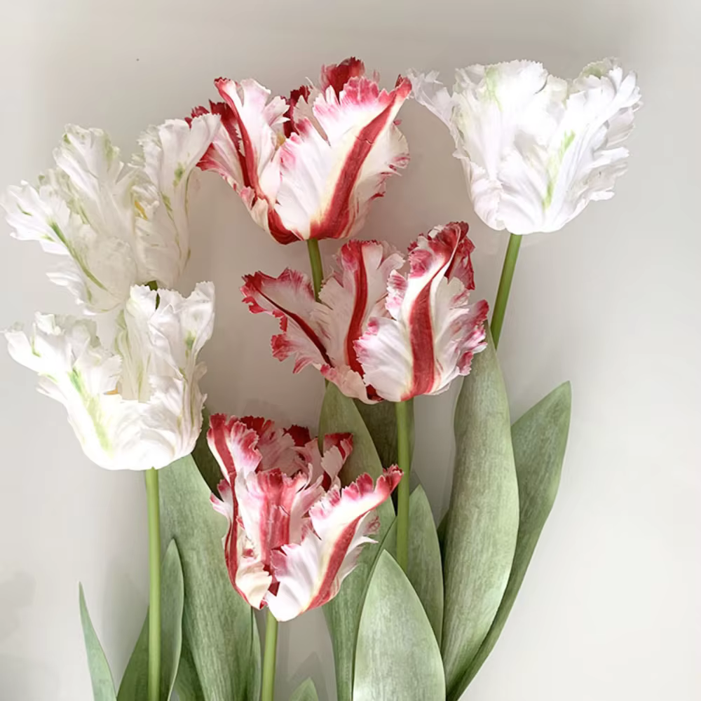 Fleur de tulipe artificielle de haute qualité