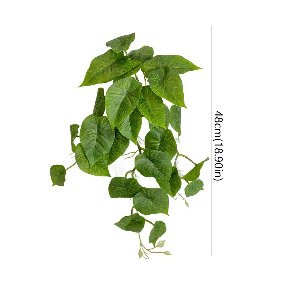 Plante verte artificielle feuilles