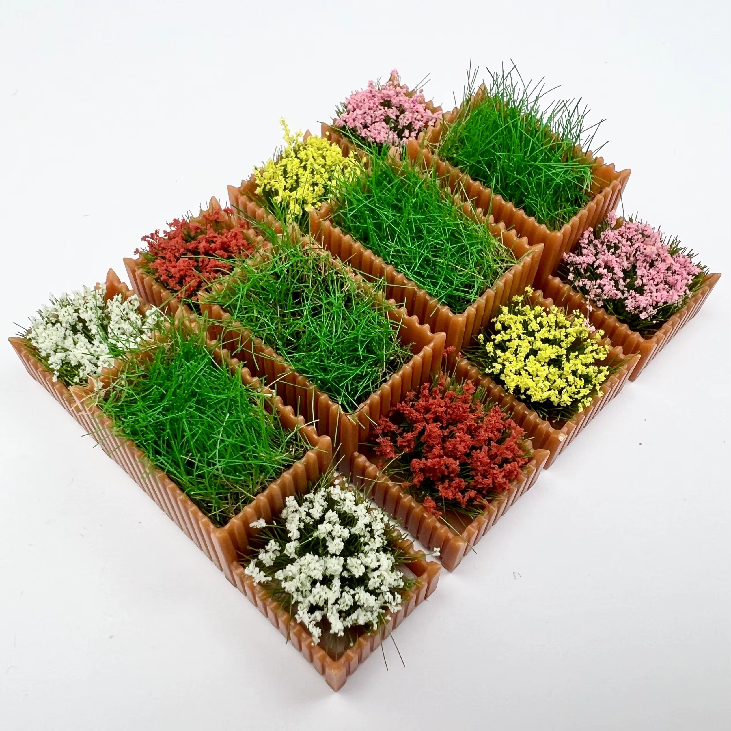 Kit de Modélisation de Jardin de Fleurs Artificielles 1PC DIY pour Jardin/Rue/Parterre