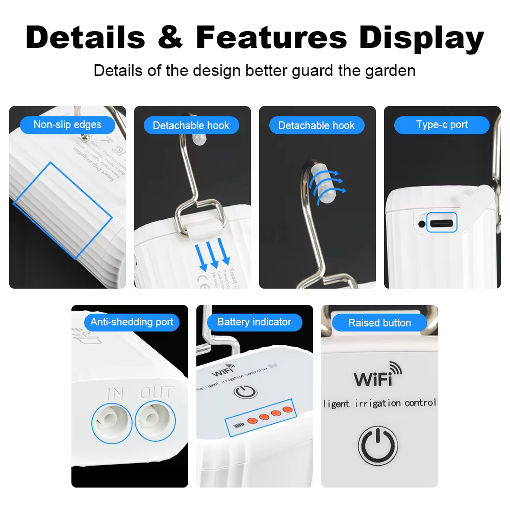 MANHOT – pompe d'arrosage intelligente WiFi