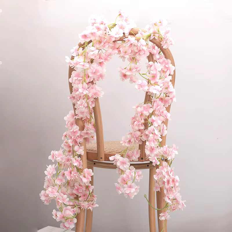 Fleurs artificielles Sakura suspendues