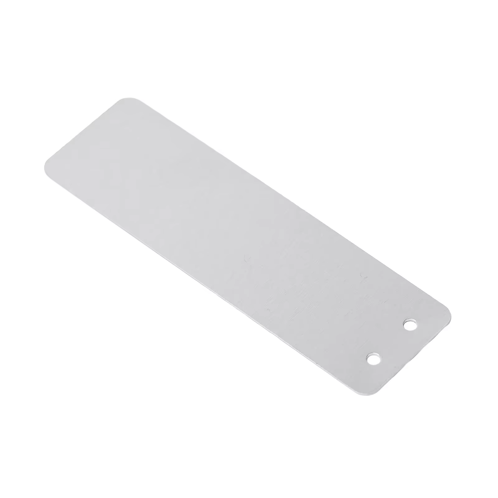 Étiquette d'identification d'arbre en métal double face en aluminium