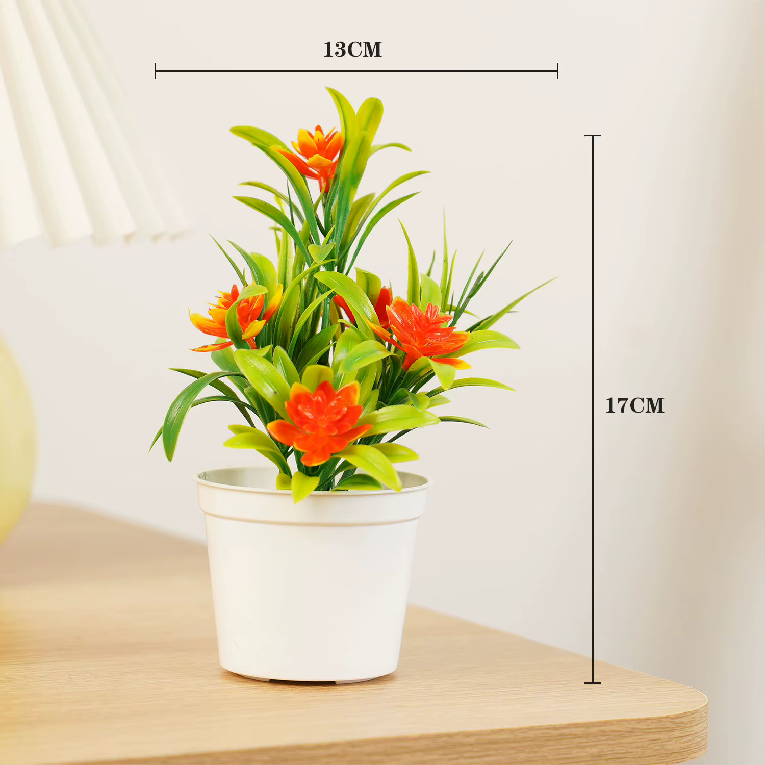 Bonsaï Vert Artificiel en Pot pour la Décoration Intérieure Plantes Artificielles