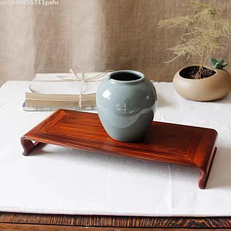 Support de présentation en bois (5 types) pour plantes