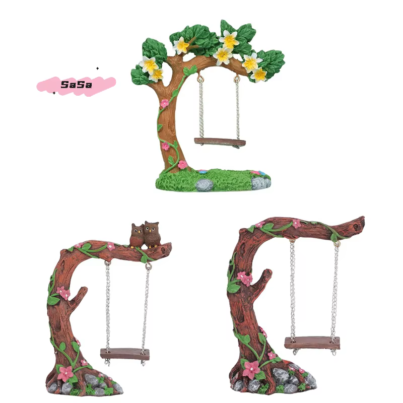 Balançoire de jardin féerique Miniature