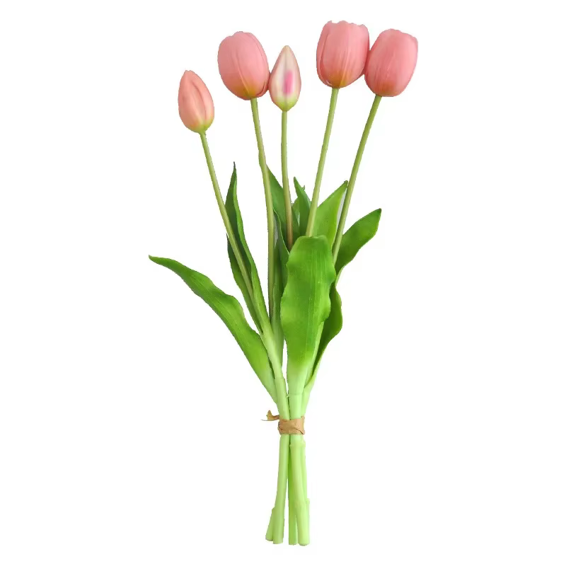 Bouquets de tulipes en caoutchouc souple Él