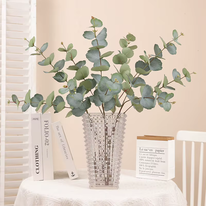 Branche d'arbre d'eucalyptus artificielle