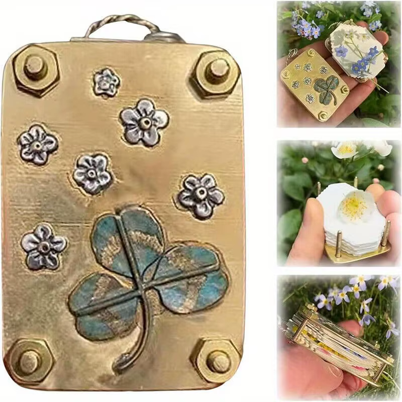 Micro presse à fleurs, Kit d'art de conservation des plantes pressées