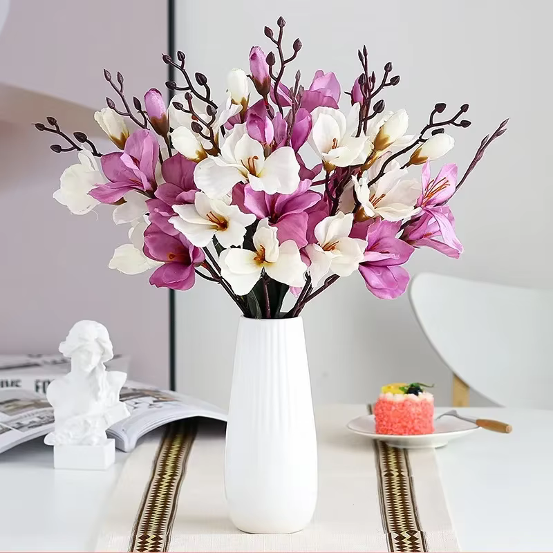 Bouquet de fleurs artificielles pour mariée
