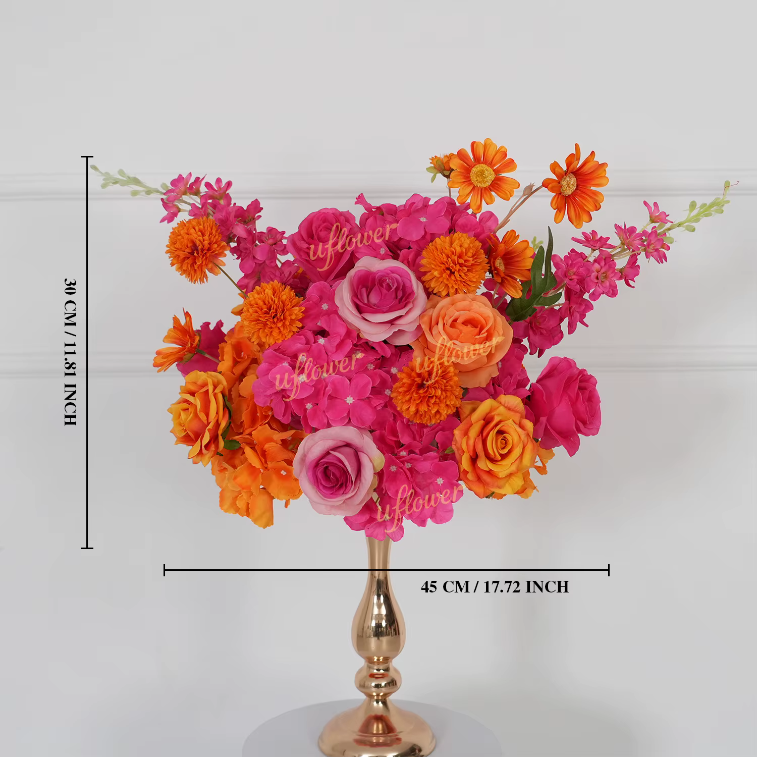 Uflower 40/45/60cm Accessoires de décoration pour événements