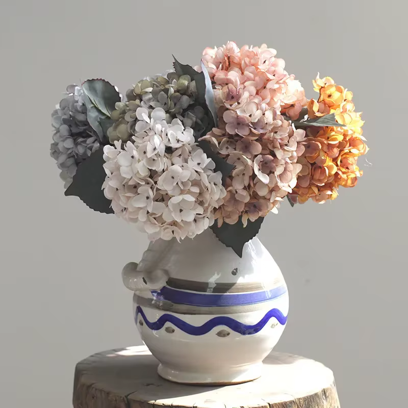 Hortensia Artificiel pour Décoration de Mariage