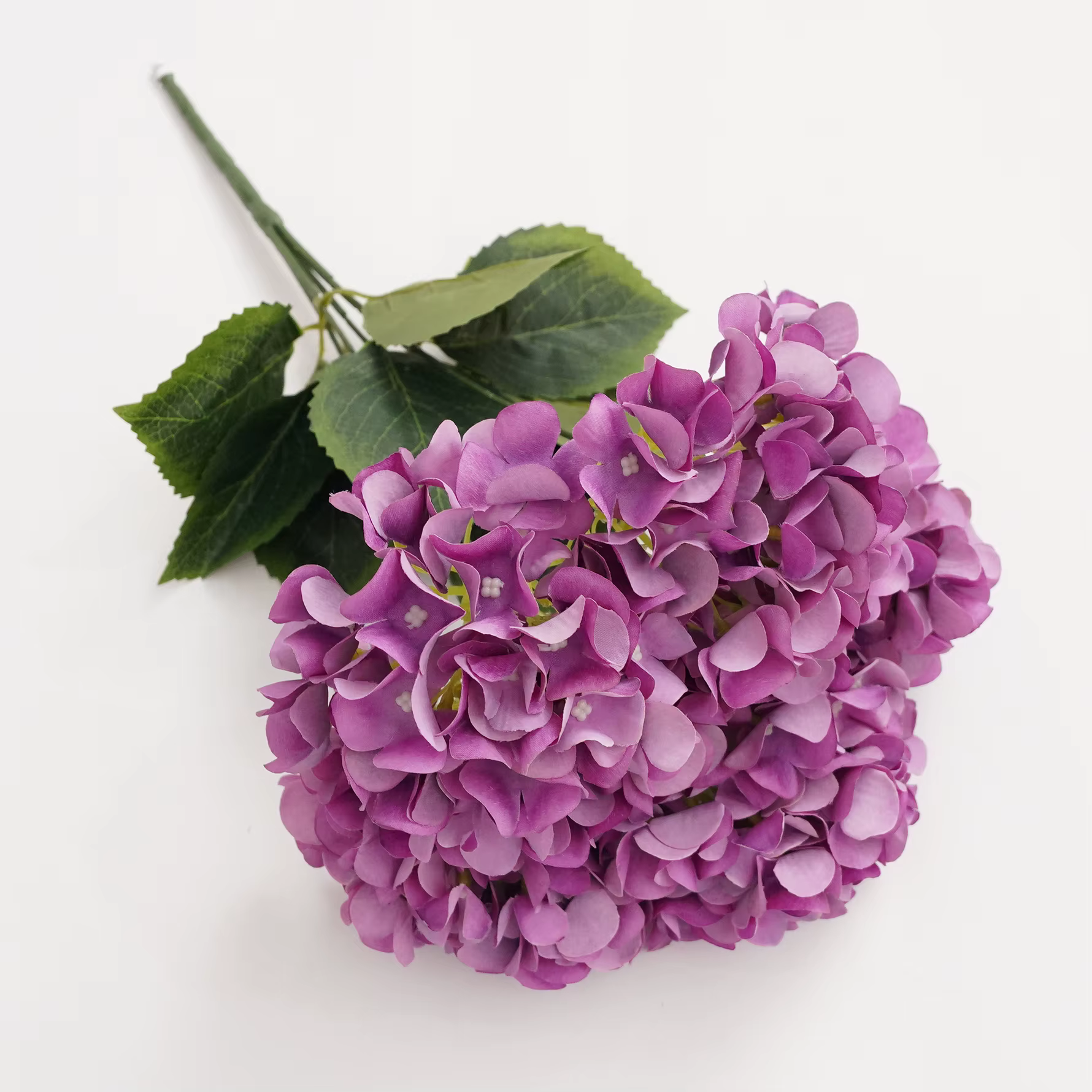 HMEOT H9991 5 Têtes de fleurs d'hortensia artificielles pour arrangements floraux de mariage