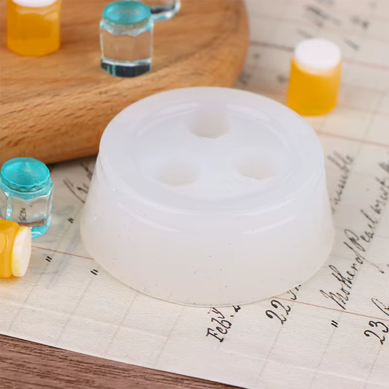Mini moule en silicone pour la décoration intérieure, boîte de boisson l'inventaire, pot de miel, bouteille de clics, moule à beurre bricolage, maison de courses, moule uniquement, 1:12