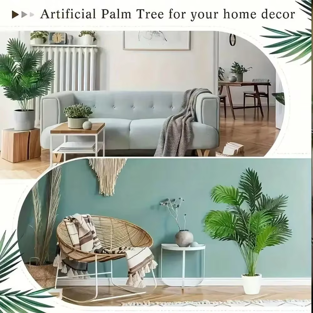 Simulation de palmier Areca à 36 feuilles