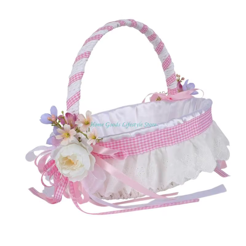 E74E panier simulation fleurs