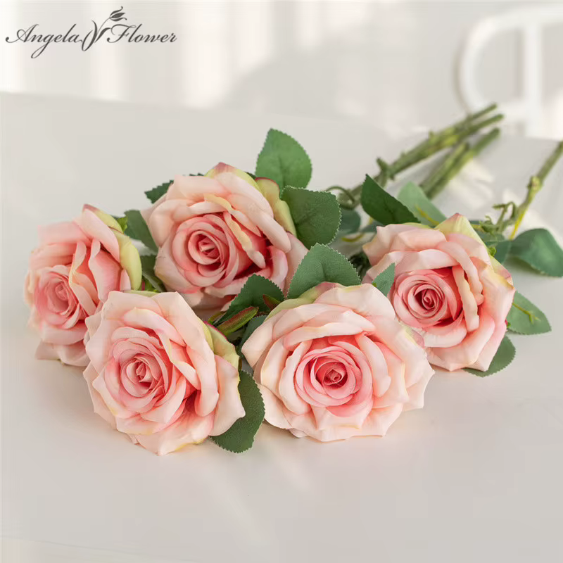 Branche de Rose pour Bouquet de mariée de mariage