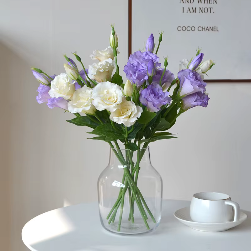 Bouquet de fleurs artificielles en soie