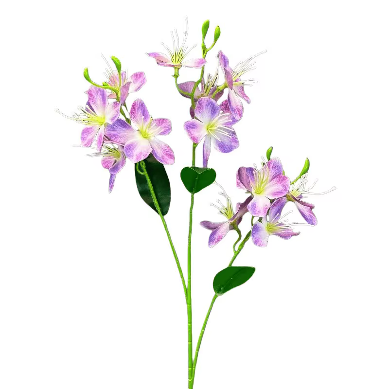 10 pièces de fleurs artificielles en soie