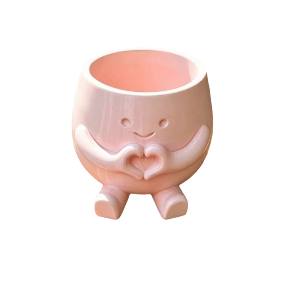 Pot de fleurs miniature mignon au design élégant