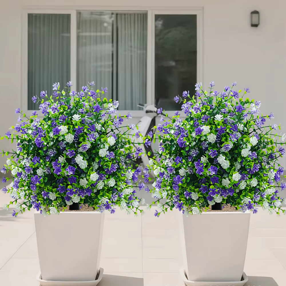 Fleurs artificielles pour l'extérieur