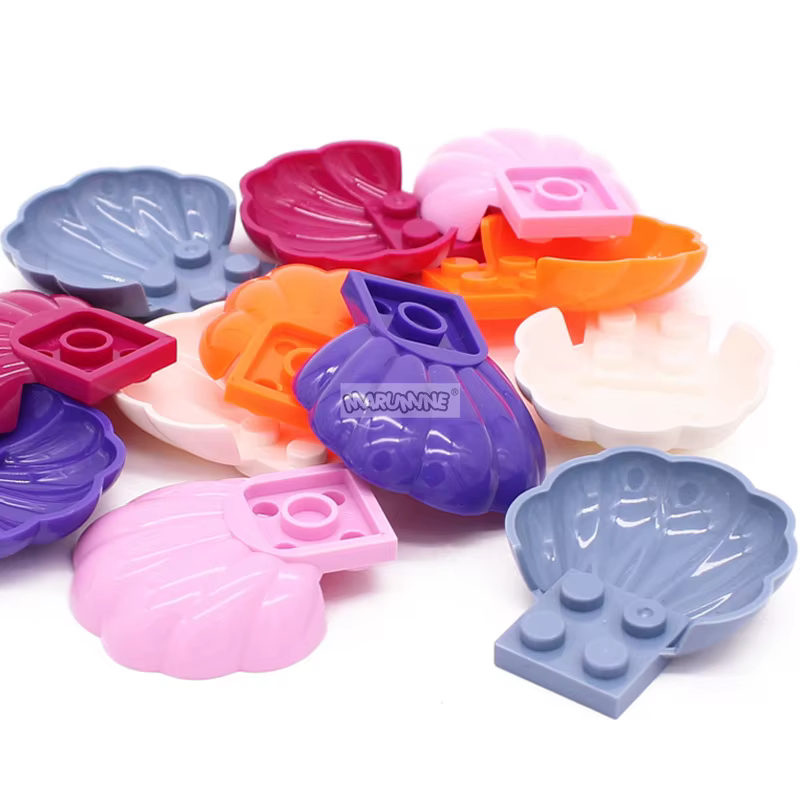 Marumine MOC – pièces de fleurs de palourde avec 4 goujons