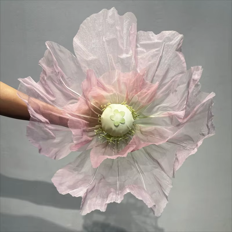 Grands fleurs artificielles en soie