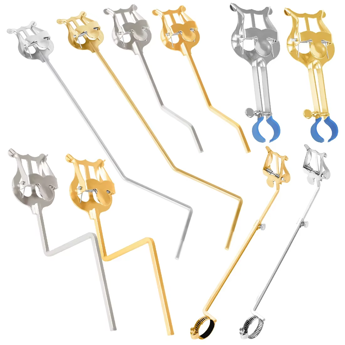 Support de musique de marche Portable pour clarinette, trompette, flûte, Saxophone Alto, accessoire pour instruments de musique, support de partition