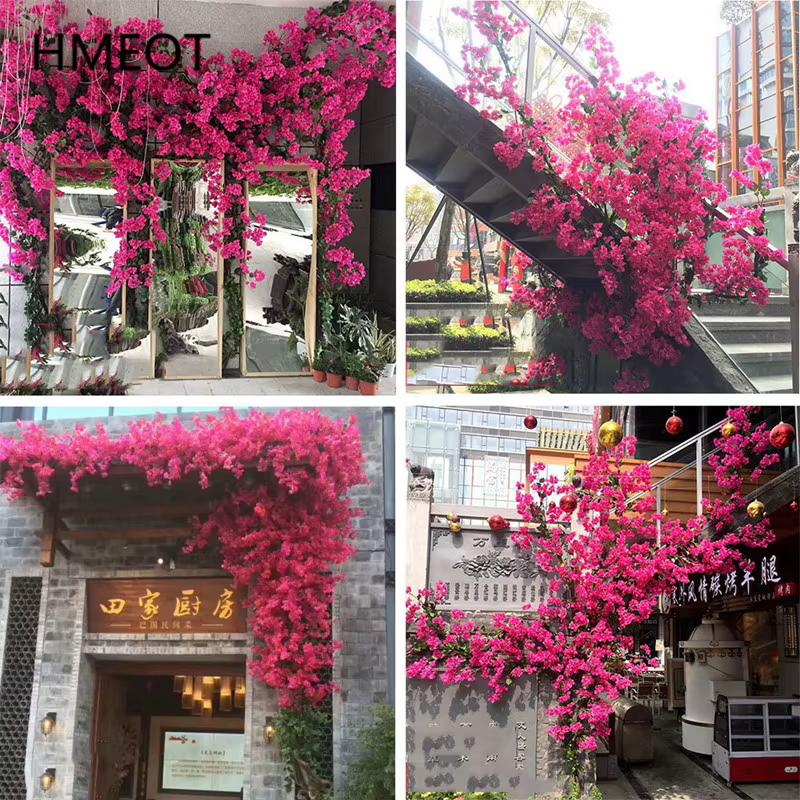 Fleur artificielle Bougainvillier en soie