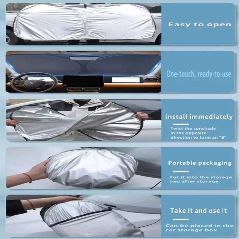 Pare-soleil de pare-brise avant pour Dacia Bigster 2024 ~ 2026 2025, pare-soleil de voiture hybride, isolation thermique, accessoires de refroidissement d'été
