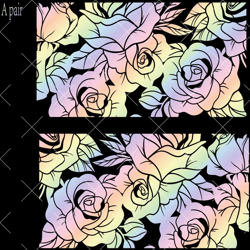 Autocollant de voiture en forme de fleur de rose, une paire, décoration de fenêtre arrière, accessoires extérieurs universels pour tous les véhicules, autocollant en vinyle imperméable