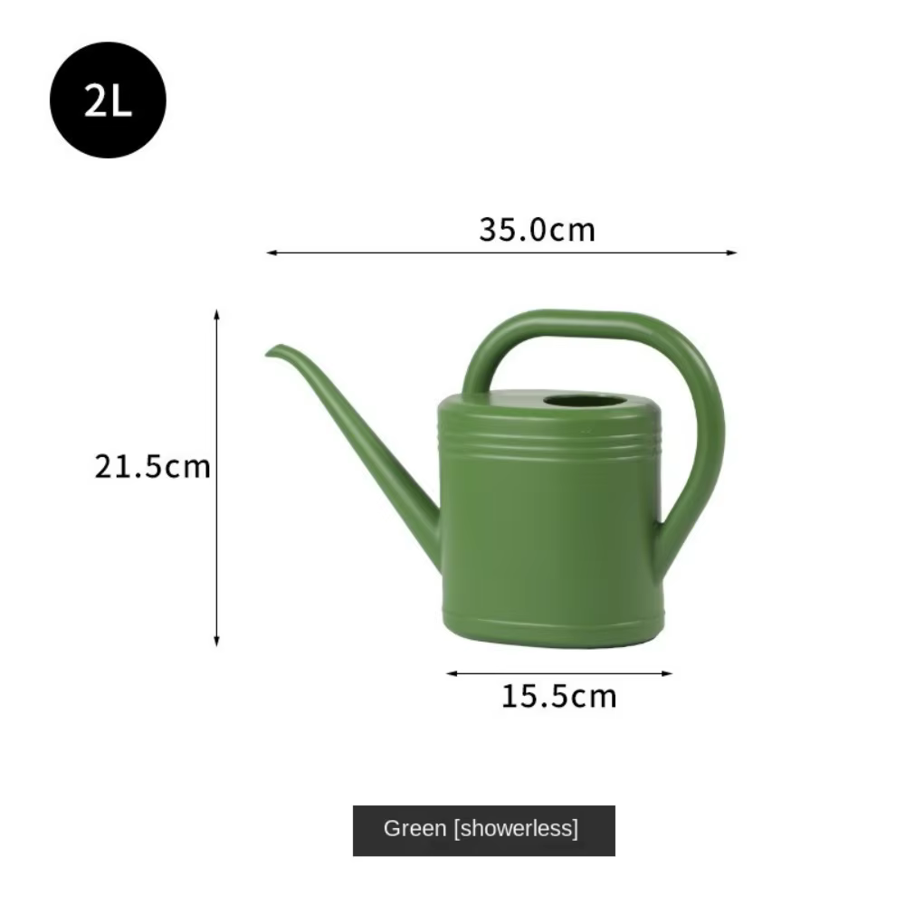 Arrosoir 1L/2L à long bec en plastique pour fleurs
