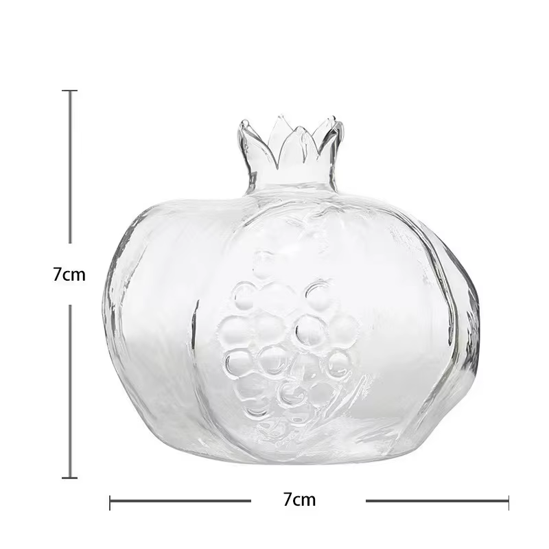 Vase à grenade créatif plante Terrarium hydroponique verre fleur séchée