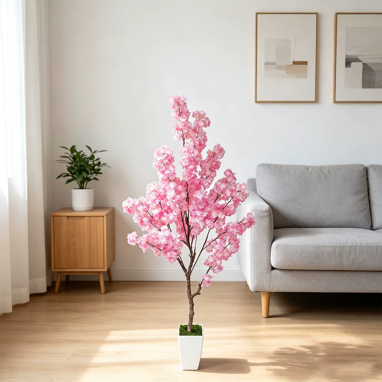 Arbre artificiel à fleurs de cerisier de 160-210 cm/6