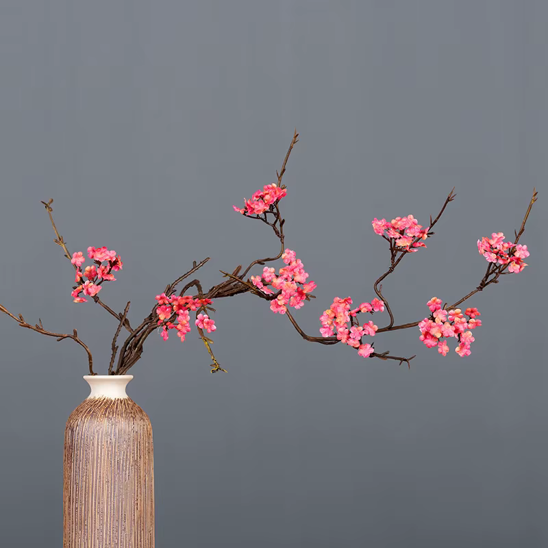 Fleurs artificielles en soie