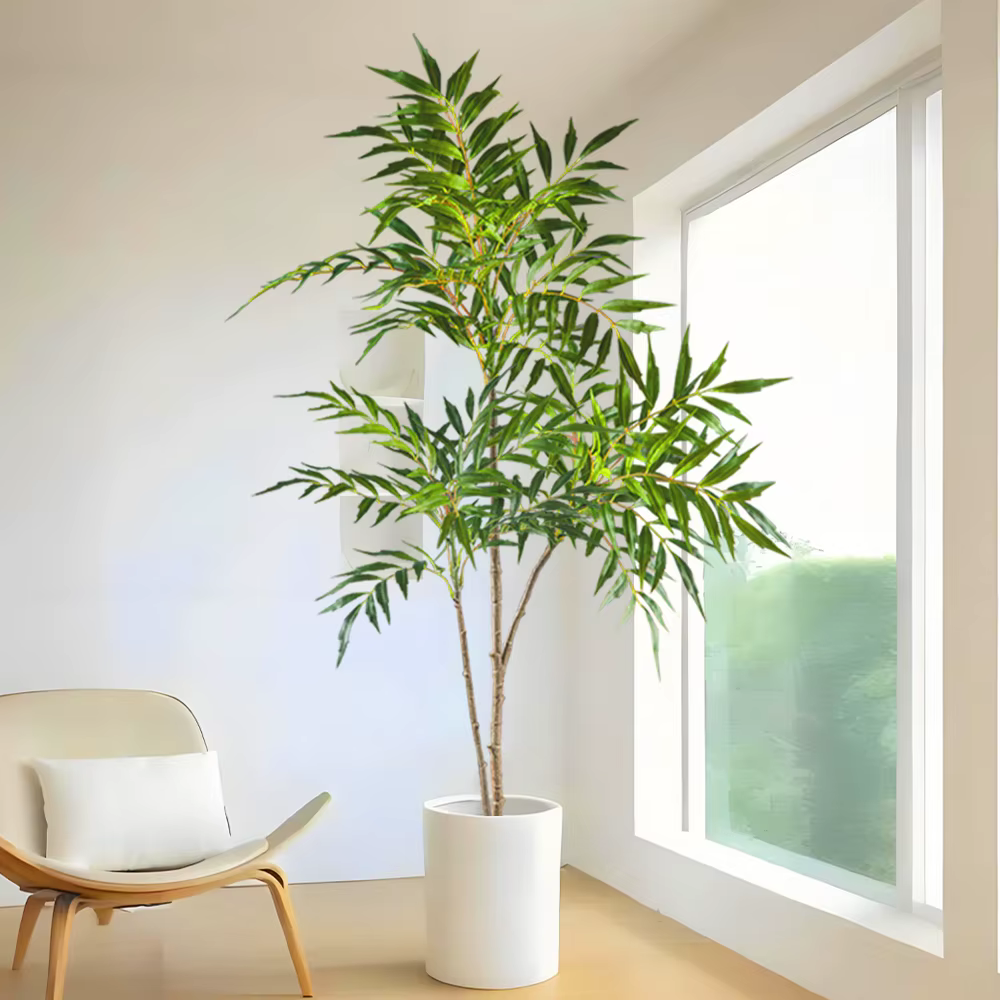 Grands plantes Nandina artificielles 78-140cm