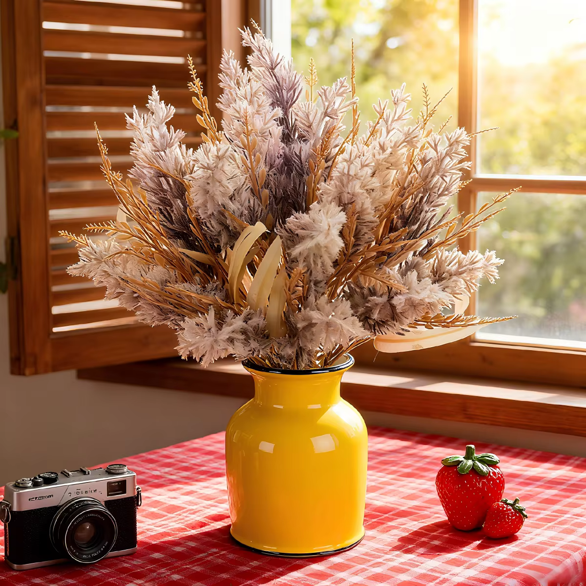 Plantes Artificielles : Roseaux Décoratifs pour la Maison, Bonsaïs, Décoration de Jardin Extérieur, Couronnes de Mariage pour la Saint-Valentin, Accessoires de Photographie Très Demandés