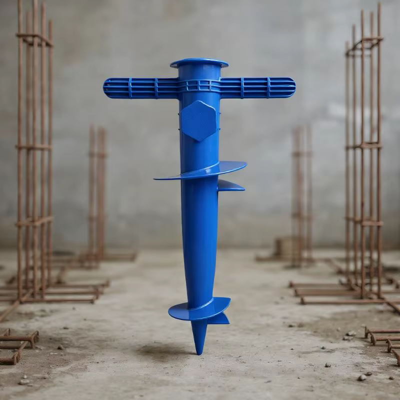 Support de base pour parasol de plage ; Ancre réglable pour patio solaire ; Embout de tarière de sable en plastique ; Accessoire d'outil de jardin pour la fixation au sol.