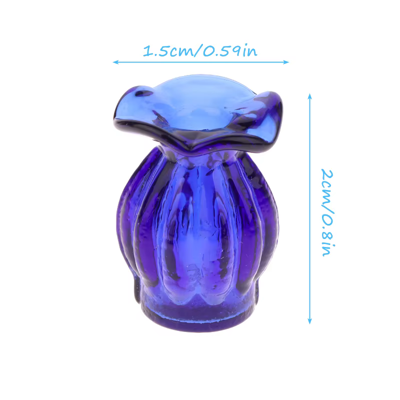 Vase l'inventaire en verre pour maison de courses